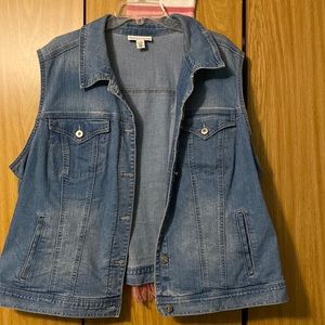Style & Co jeans vest